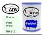 Preview: Honda, Polar White, NH-512: 500ml Lackdose, von ATW Autoteile West.